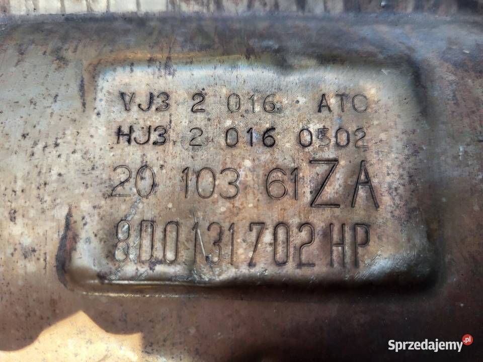8D0178BE vw audi katalizator pusty dwie sondy Katalizatory Pułtusk sprzedam