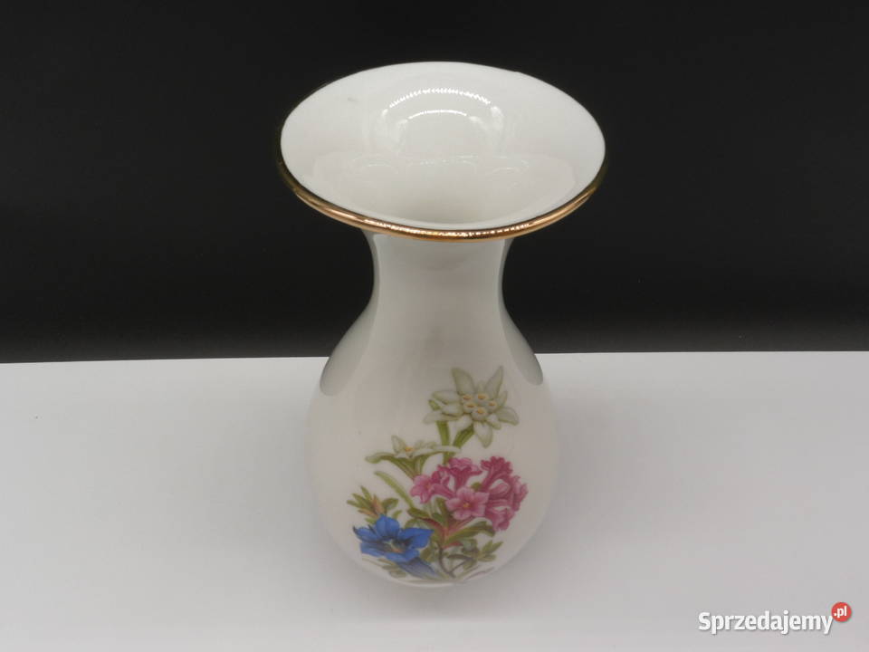 Elegancki Wazon Porcelanowy Waldershof Bavaria Raszków