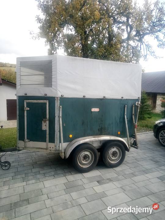 Przyczepka do przewozu koni koniarka Nowy Żmigród sprzedam