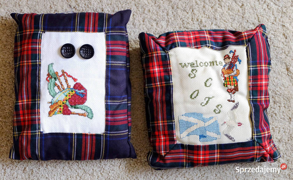 Szkockie poduszki ozdobne 2 igielnik Kielce