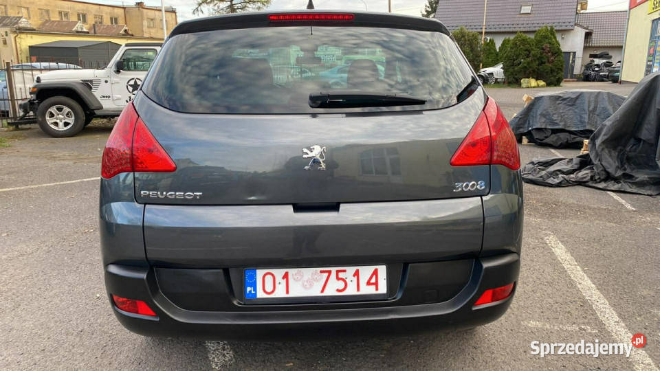 Peugeot 3008 2010r 20 Diesel PANORAMAKlimaAlusy czujnik zmierzchu