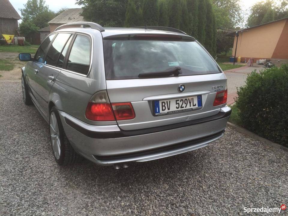 BMW Seria 3 BMW E46 330xd touring aluminiowe felgi lubelskie Zamość