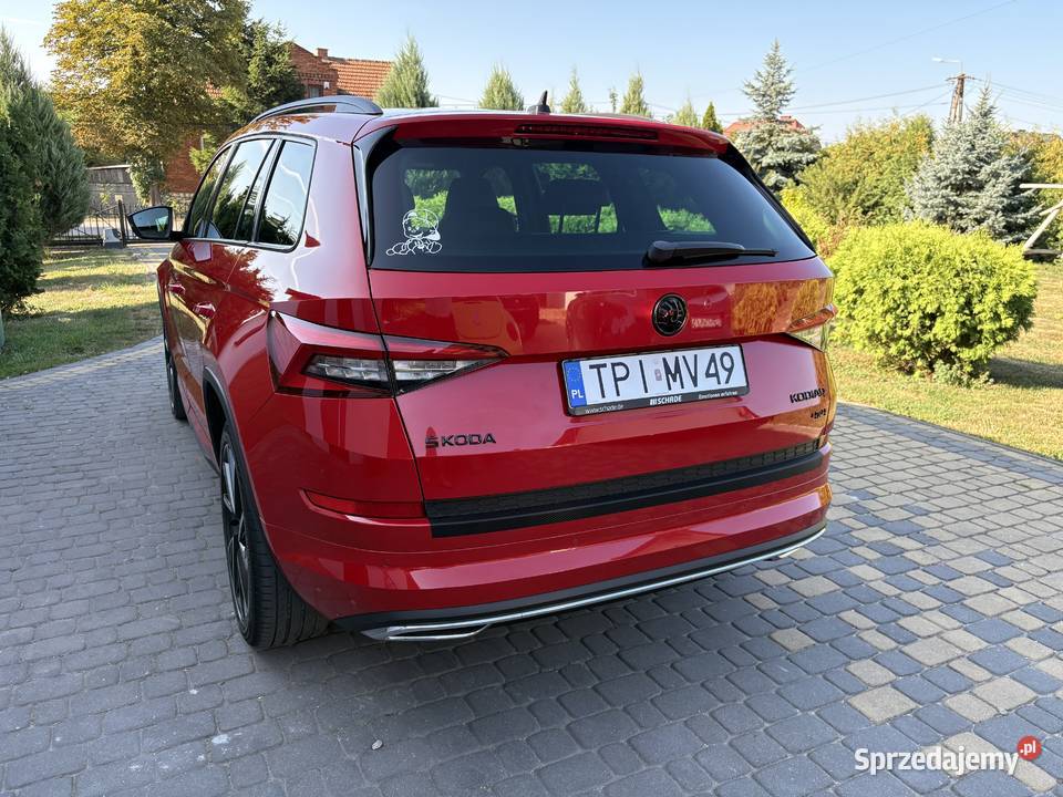 Skoda Kodiaq SPORTLINE 20 TSI 190 DSG 4x4 regulowane zawieszenie Pińczów