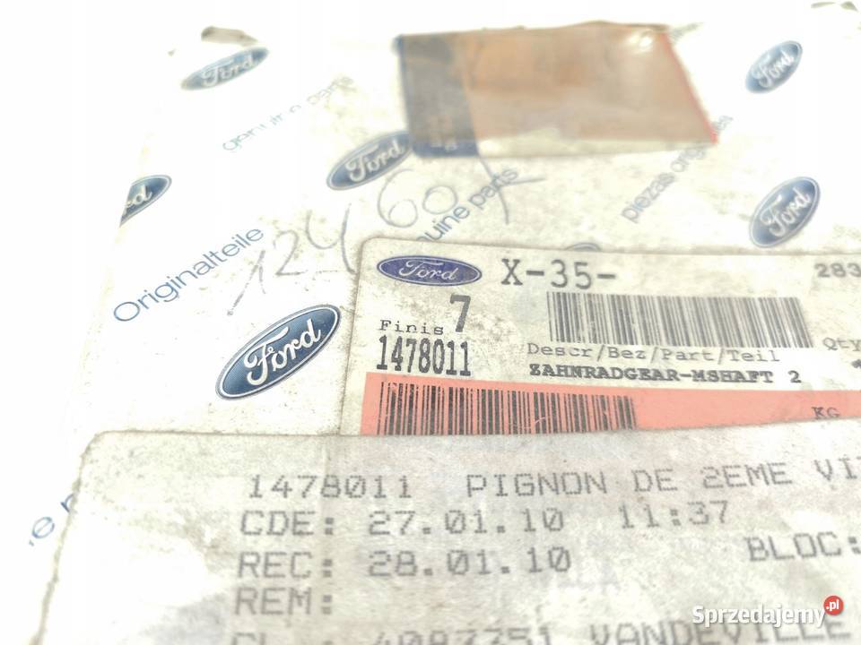 KOŁO ZĘBATE 2 BIEGU FORD MONDEO MK4 0714 16 16V