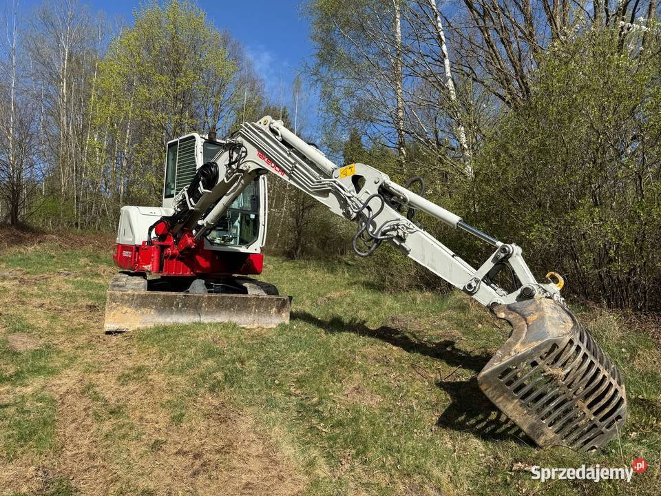 Koparka Takeuchi TB257FR V3 Powertilt z HS03, używana, stan bdb serwis ASO!