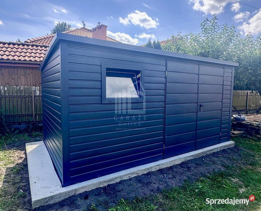 Schowek domek ogrodowy 45x2m brama dwuskrzydłowa Jelenia Góra
