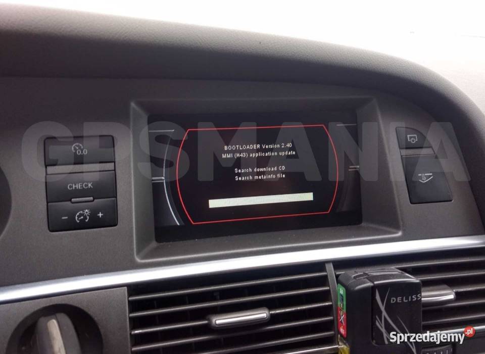 Audi MMI 2G Bootloader polskie menu aktualizacja Aleksandrów Łódzki