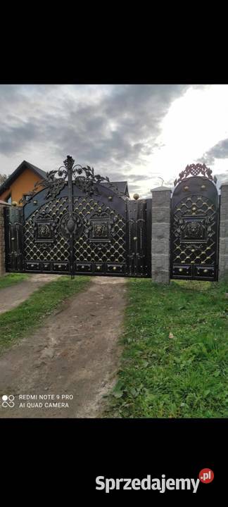Brama wjazdowa dwuskrzydłowa furtka Ustroń sprzedam