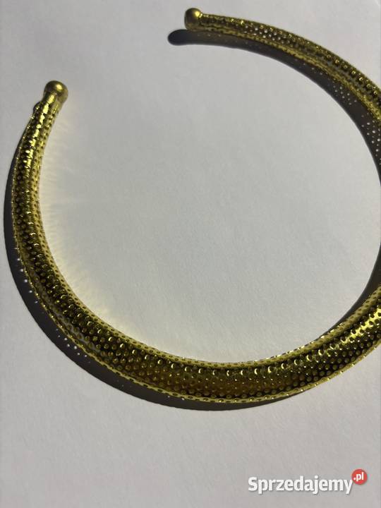 Mosiężny naszyjnik choker Bydgoszcz