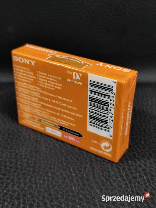 Nowa Kaseta MiniDV Sony Premium DVM60 60 min do