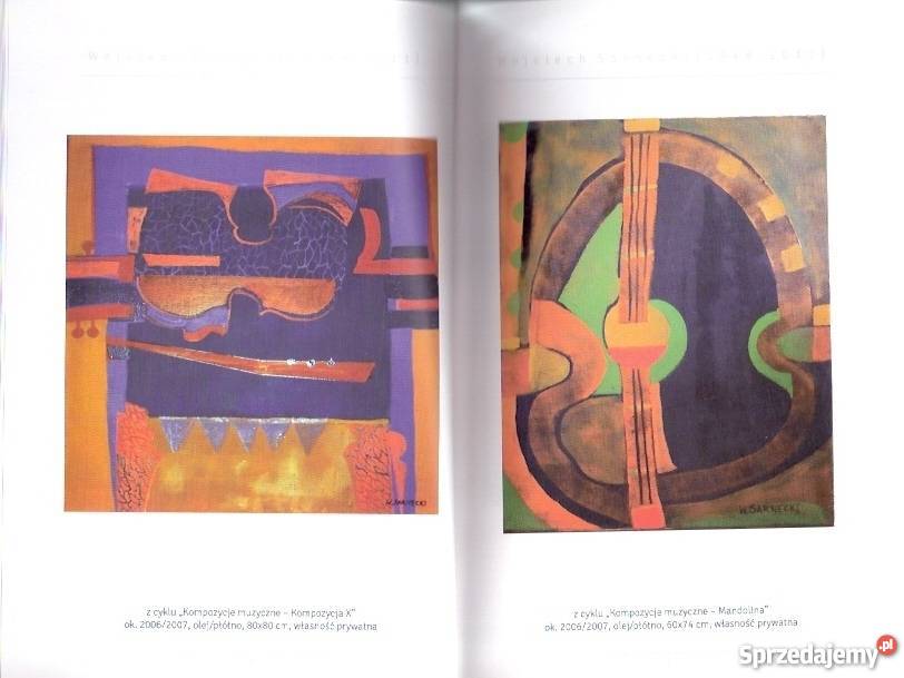 Abstrakcja MuzycznaWojciech Sarnecki Malarstwo małopolskie Nowy Sącz