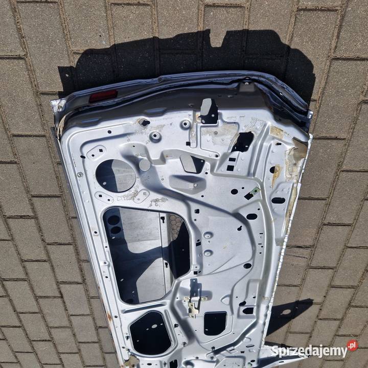MERCEDES W140 CL COUPE drzwi lewe srebrne