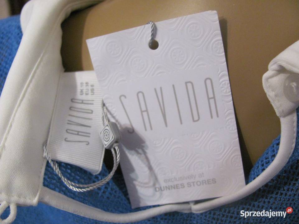 SAVIDA dunnes stores aqua mesh collar top r10 Rozmiar 38(M) lubelskie Zamość