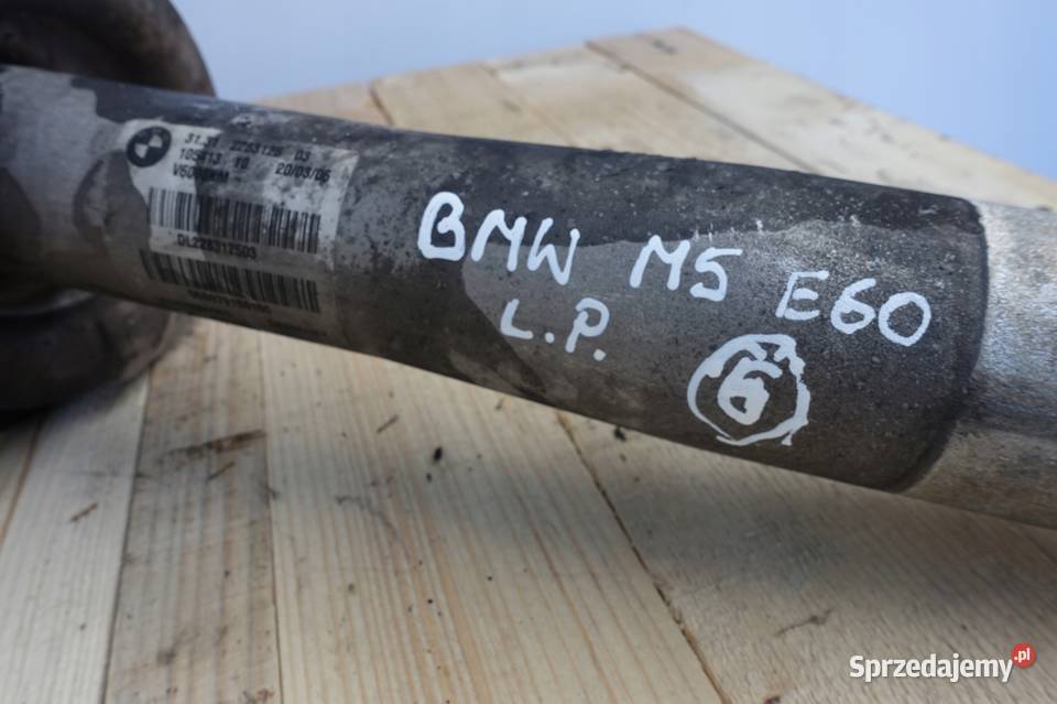 BMW E60 M5 50 V10 PRZEDNI AMORTYZATOR lewy przód Rudka sprzedam
