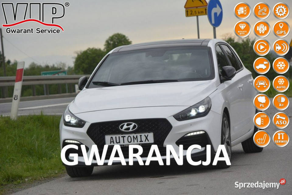 Hyundai i30 14Turbo nawi full led automat komputer pokładowy Sędziszów Małopolski