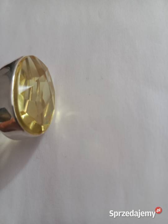 Pierścionek Bursztyn Super