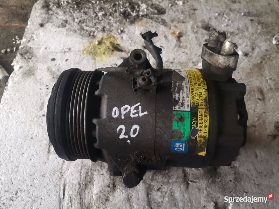 Spężarka Kompresor Klimatyzacji Opel 20 lubelskie Wisznice sprzedam