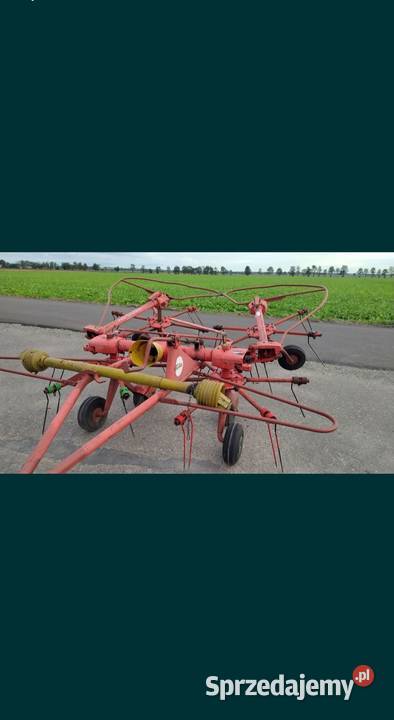Przetrząsacz fella przetrząsarka siana słomy nieuszkodzony Łęczyca sprzedam
