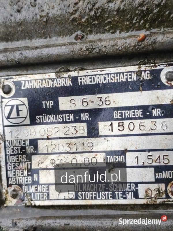 Skrzynia biegów MERCEDES S636 Łódź