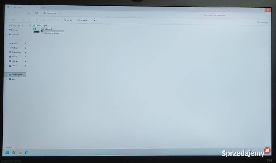 Laptop Lenovo ThinkPad T14 Intel i510310u 16GBD4 Podświetlana klawiatura  IBM/Lenovo Komputery i Akcesoria lubelskie