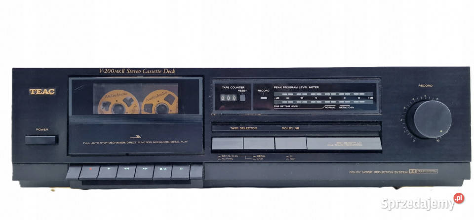 Cassette Deck magnetofon Teac TEAC V200MK2 V 200 Międzychód sprzedam