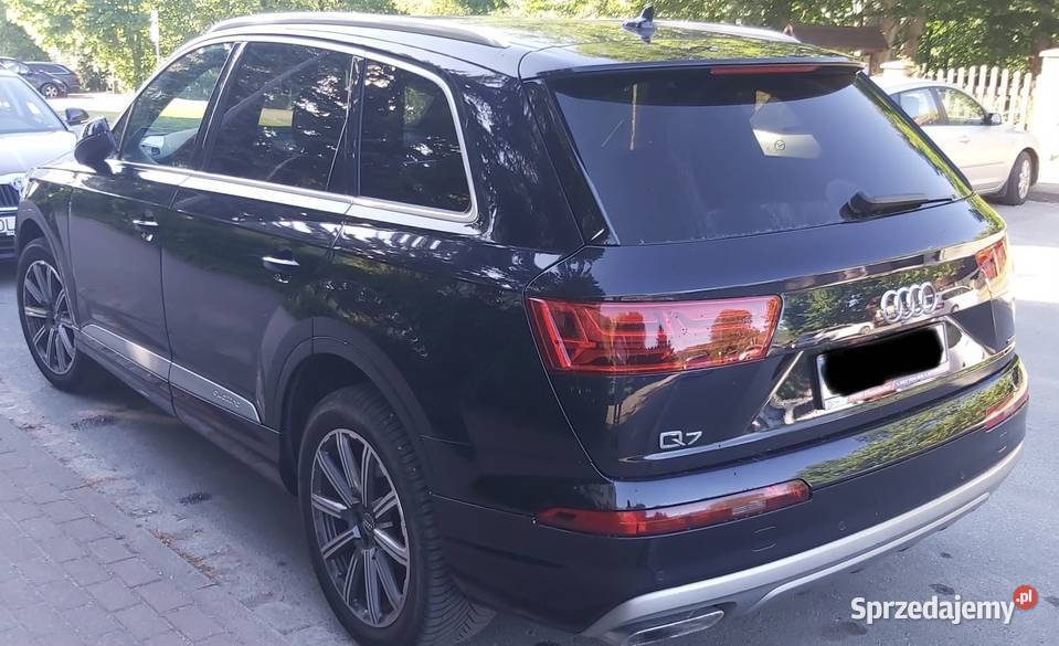 Audi q7 20 benzyna 252 konie 2018 przebieg 182 dolnośląskie Kowary