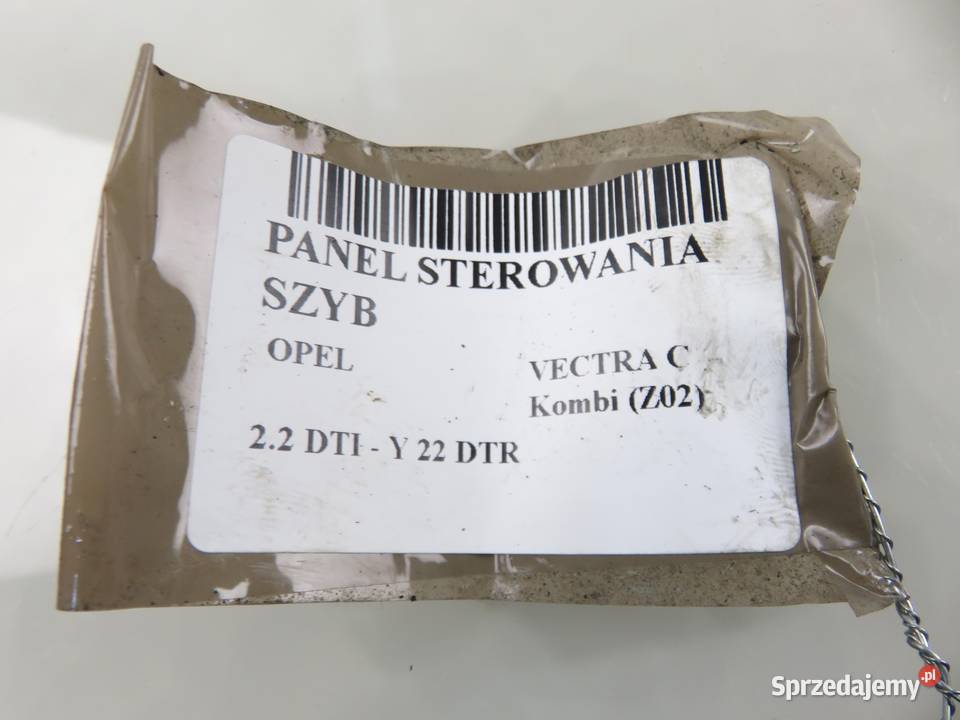 PANEL SZYB OPEL VECTRA C 09185954