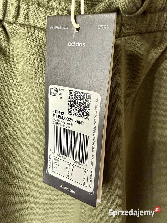 Spodnie dresowe Adidas Feel Cozy Pant JE3812 S Odzież i bielizna męska Kielce