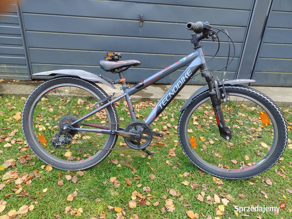 Rower MTB Tecnobike aluminiowy 24 cale łódzkie Aleksandrów Łódzki