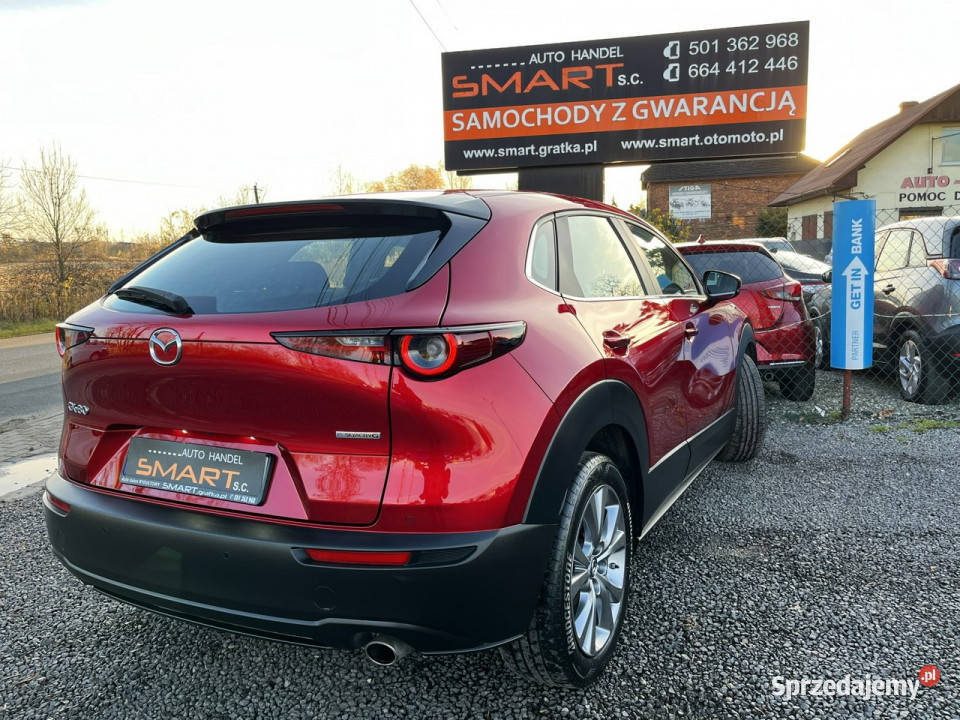 Mazda CX30 Navi Kamera Czerwona Perła Hybryda Rydułtowy