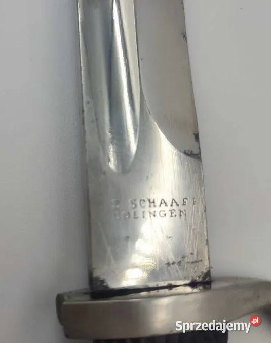 niemiecki P Schaaf Solingen sygnowana głowa Antyki Katowice