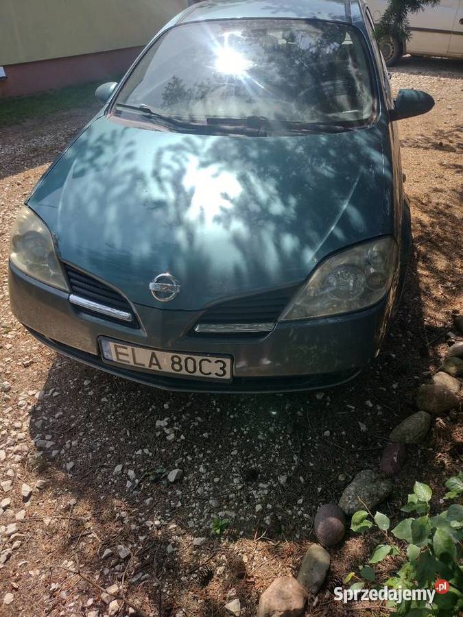 Nissan Primera P12 18 benzyna lpg 305000km Marianów