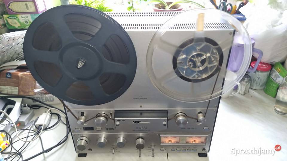 Magnetofon szpulowy Philips N7300 Reel to Reel Warta