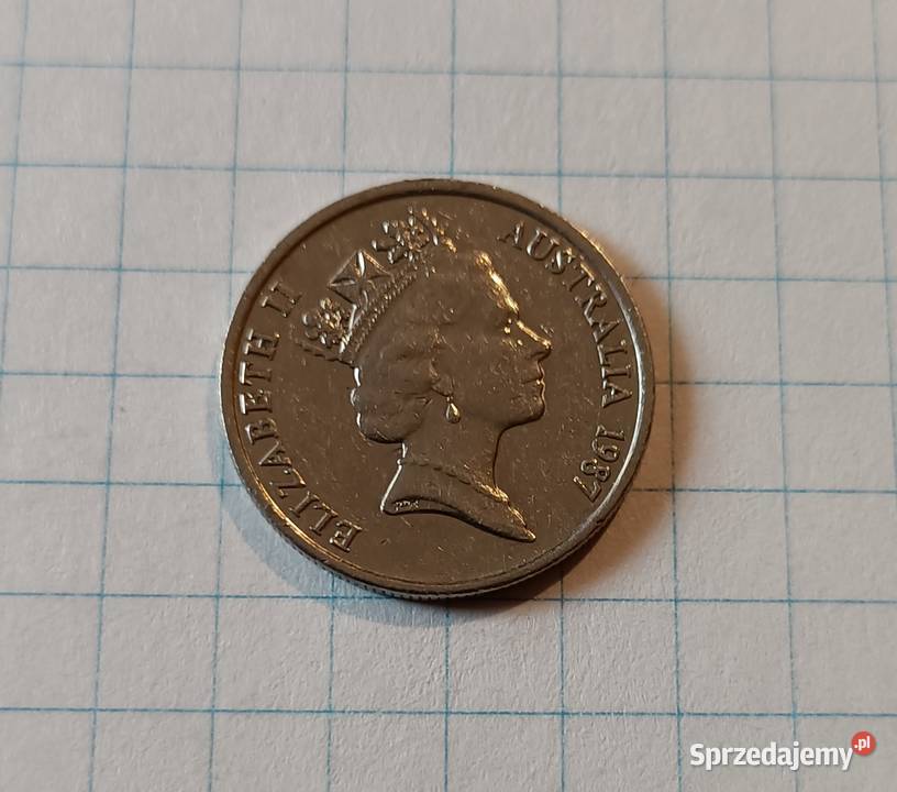 5 CENTÓW 1987 AUSTRALIA Piszczac sprzedam