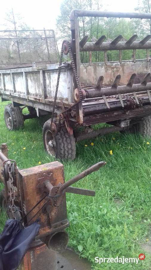 Części do przyczepy krone i rozrzutnika obornika Młynary