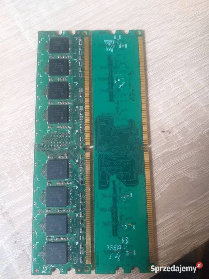 Kości RAM DDR2 1 GB sprzedam