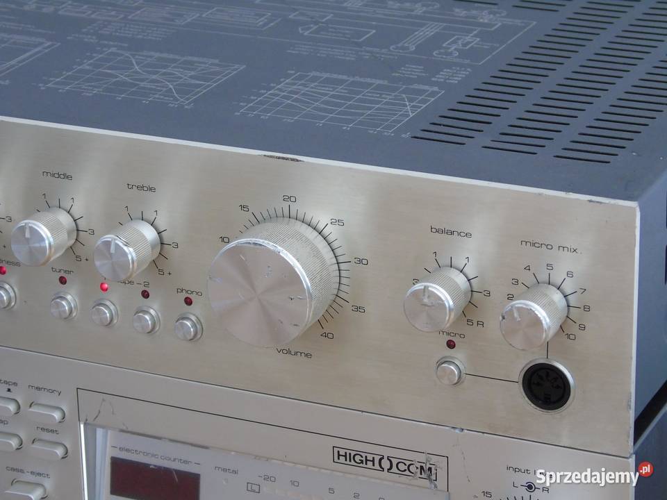 Wzmacniacz SABA MI 215 Vintage WYSYŁKA Jasło