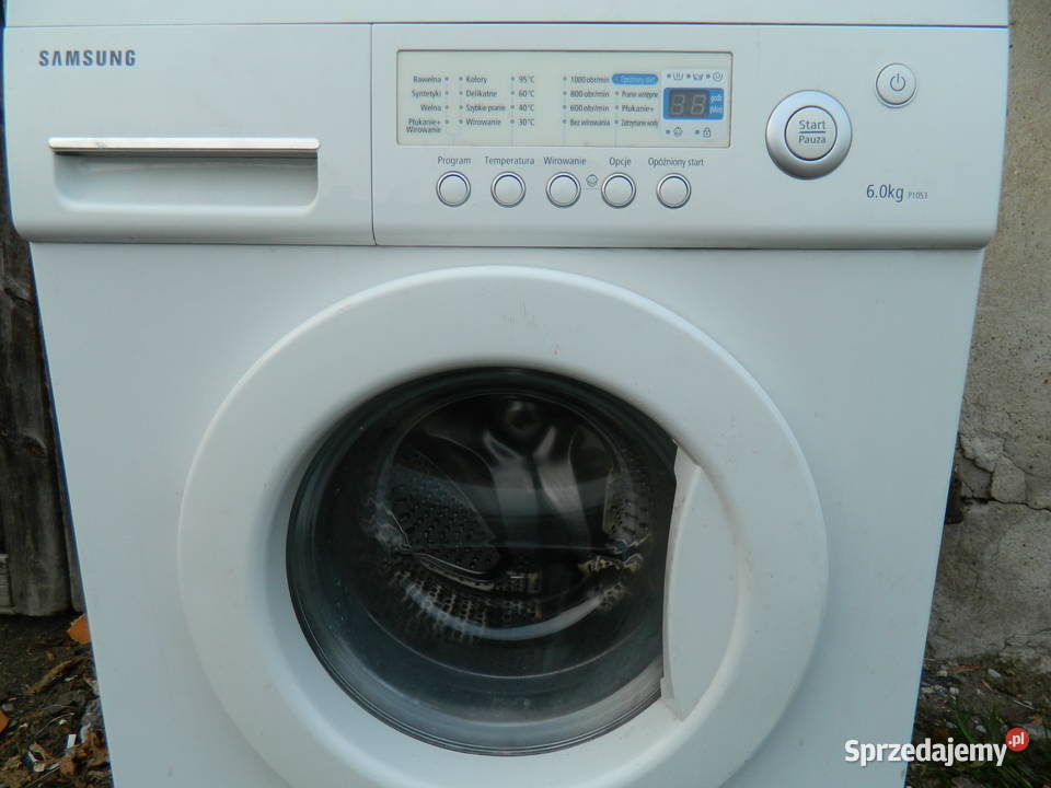 SPRZEDAM PRALKĘ SAMSUNG 6 1000 OBR NA CHODZIE DO wolnostojące Biała