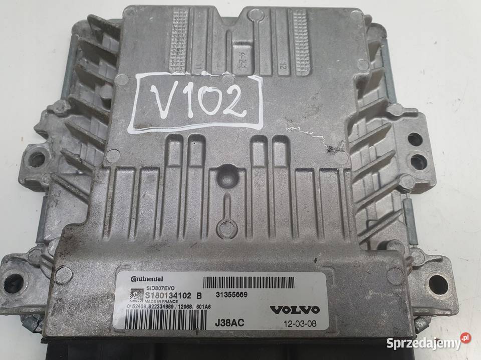 Volvo S60 II 16 D2 STEROWNIK SILNIKA komputer osobowe Chełm sprzedam