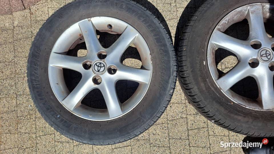 Alufelgi z Opnami Toyota Corolla e12 R15 dolnośląskie sprzedam