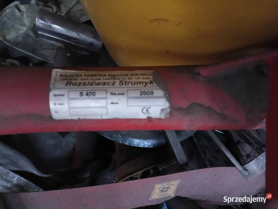 Rozsiewacz nawozów lejek Strumyk s400 Pozostałe Ługi-Radły