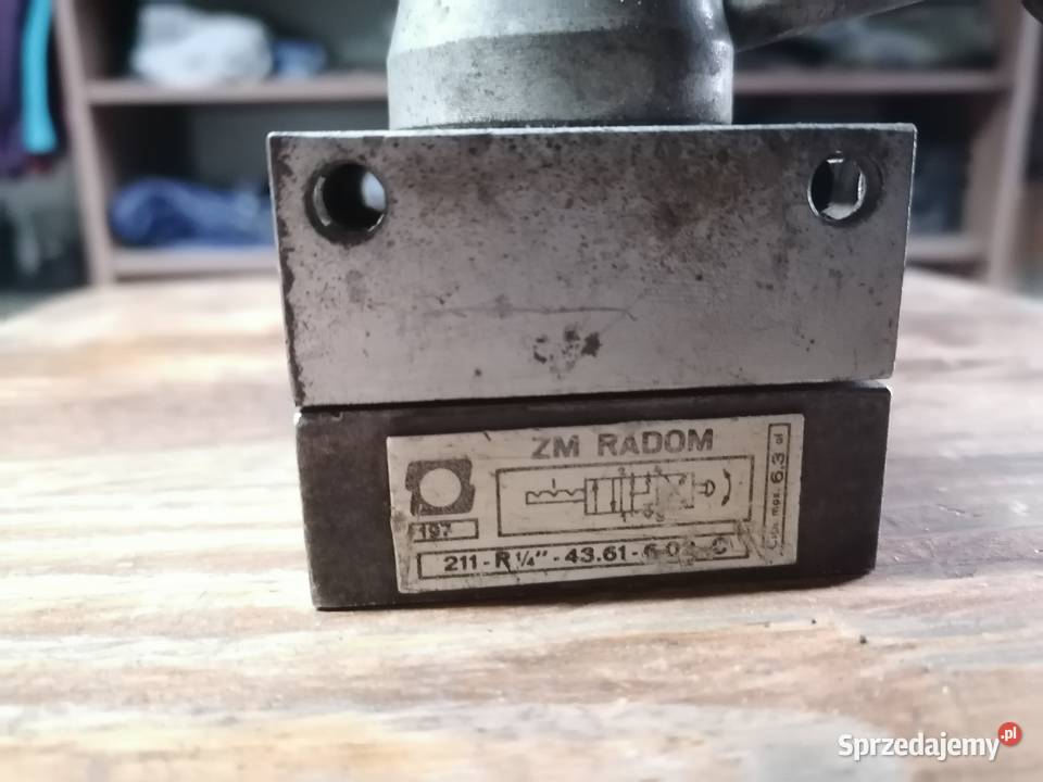Zawór pneumatyczny ZM RADOM świętokrzyskie Masłów Drugi