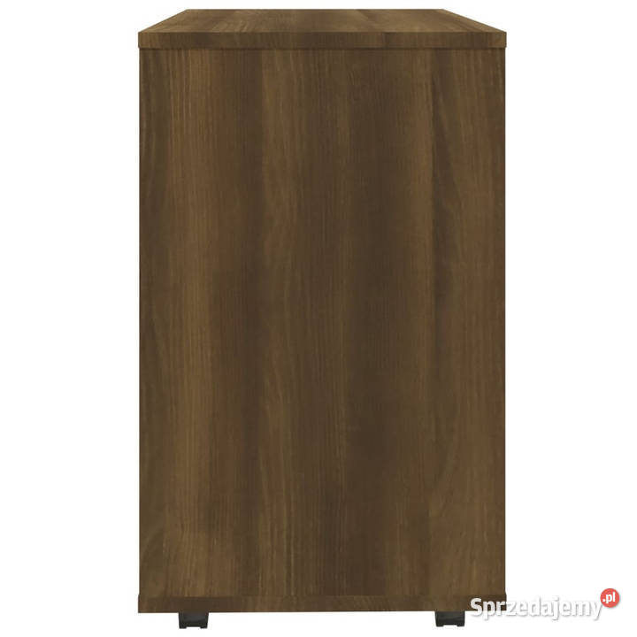 Stolik boczny brązowy dąb 70x35x55 WM815107 Warszawa