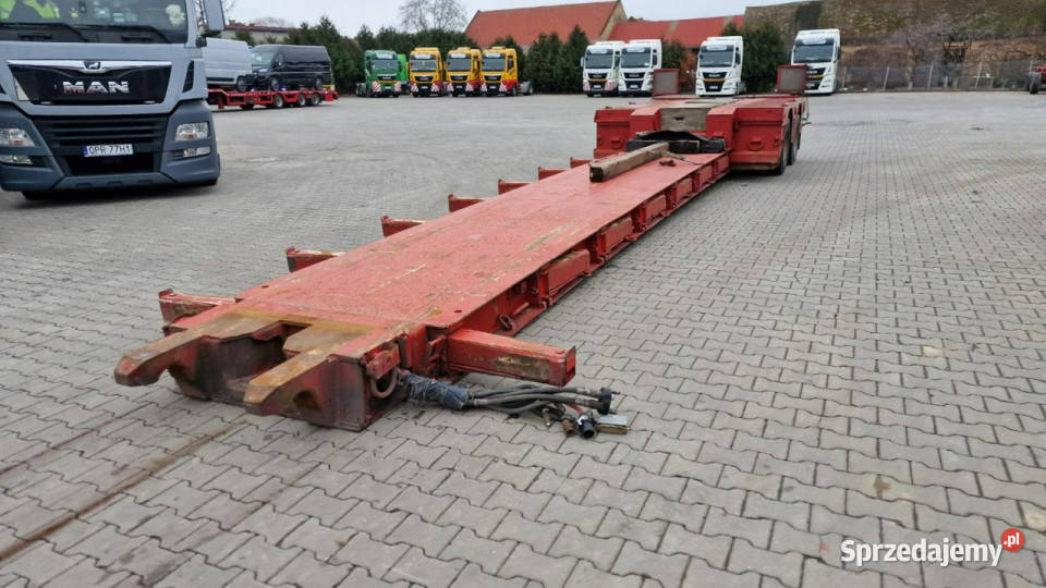 niskopodwoziowa Broshuis 2ABD Tiefbett Głogówek sprzedam