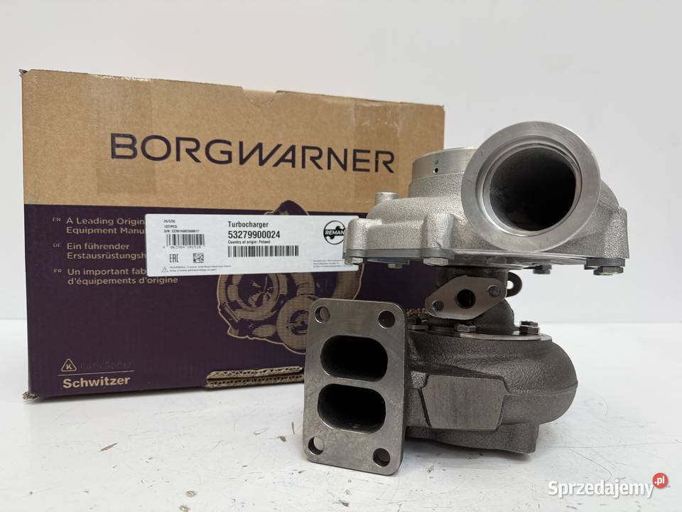 Turbosprężarka BorgWarner KKK Oryginal Reman Siedlce
