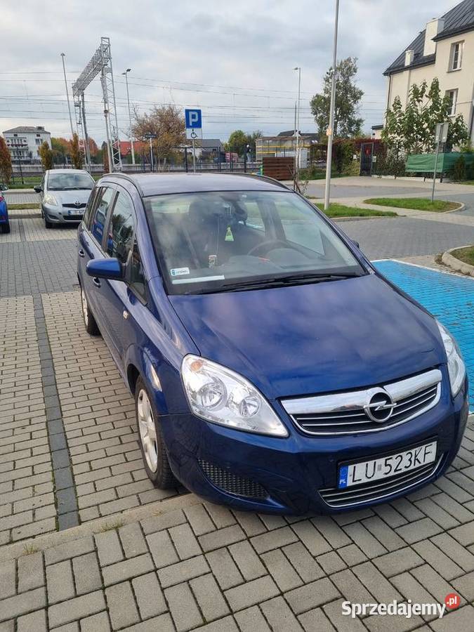 Opel Zafira B 19 120 2008 doinwestowany ABS Lublin