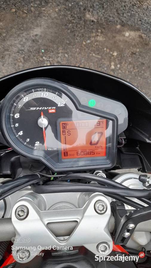 Aprilia shiver 750 V2 2013r ABS Kolonia Kołłątaja sprzedam