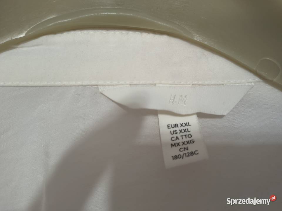 HM koszula złamana biel rXXL44 oversize