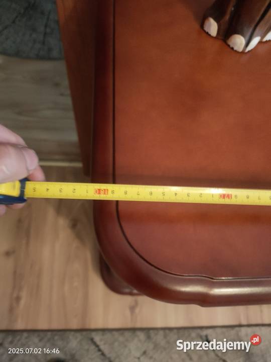 Meble z litego drzewa kolor bursztyn nowe 60cm Meble do salonu Gorzów Wielkopolski sprzedam