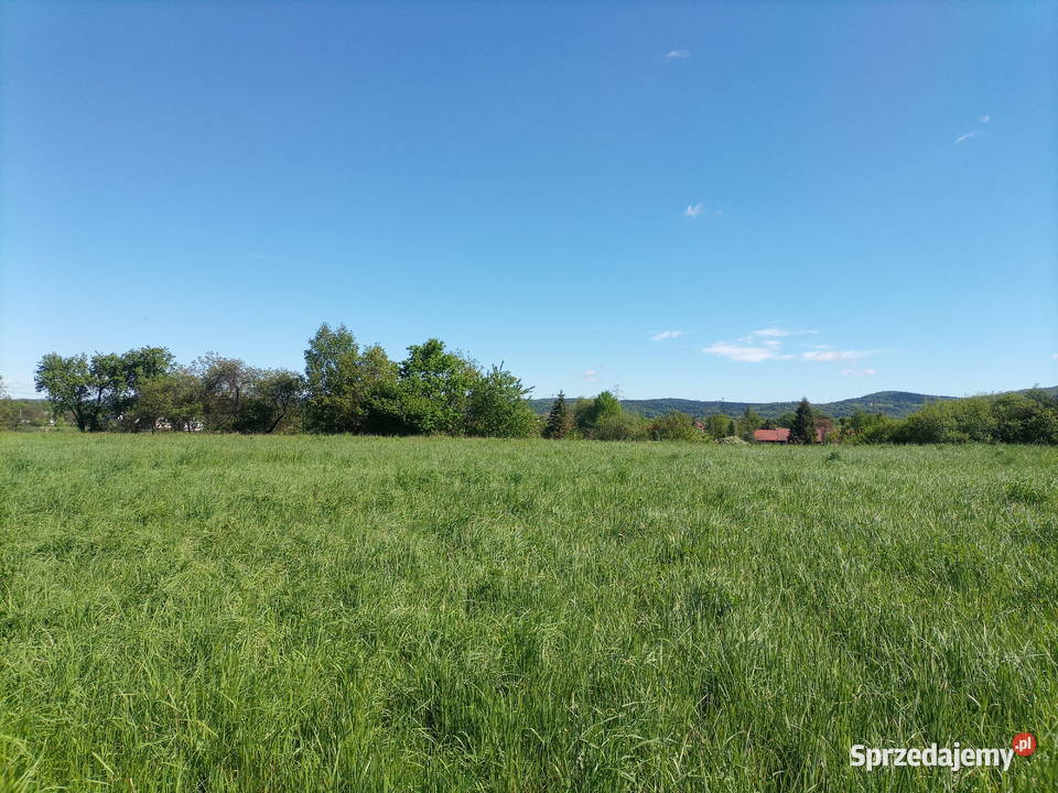 Widokowa działka w Krośnie 88m Krosno